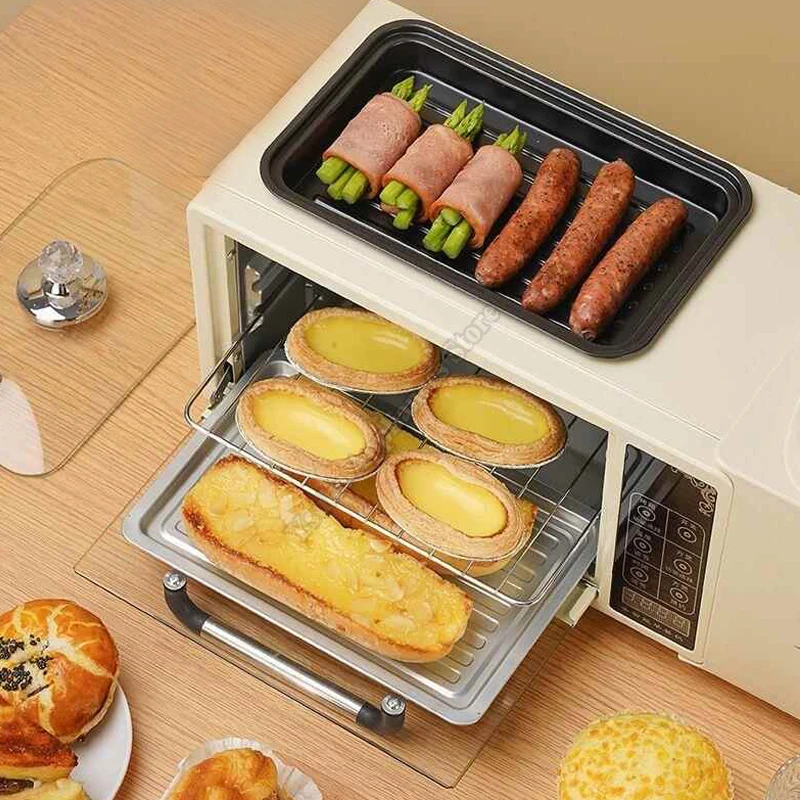 Breakfast Oven Rice Cooker Four In One Toasting Oven Sandwich hine
