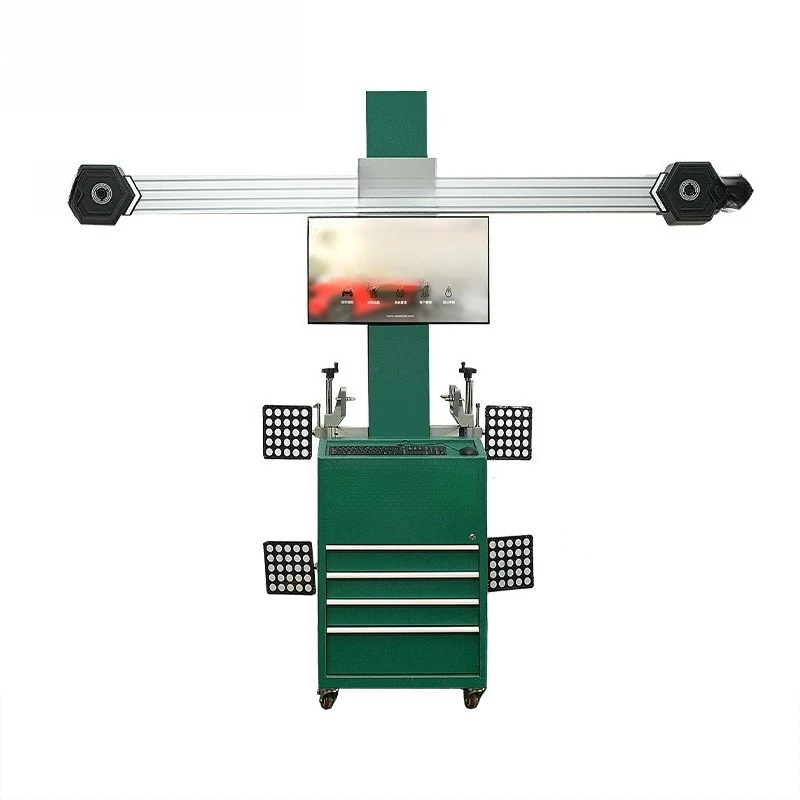Four wheel aligner, tire repair tool for auto repair