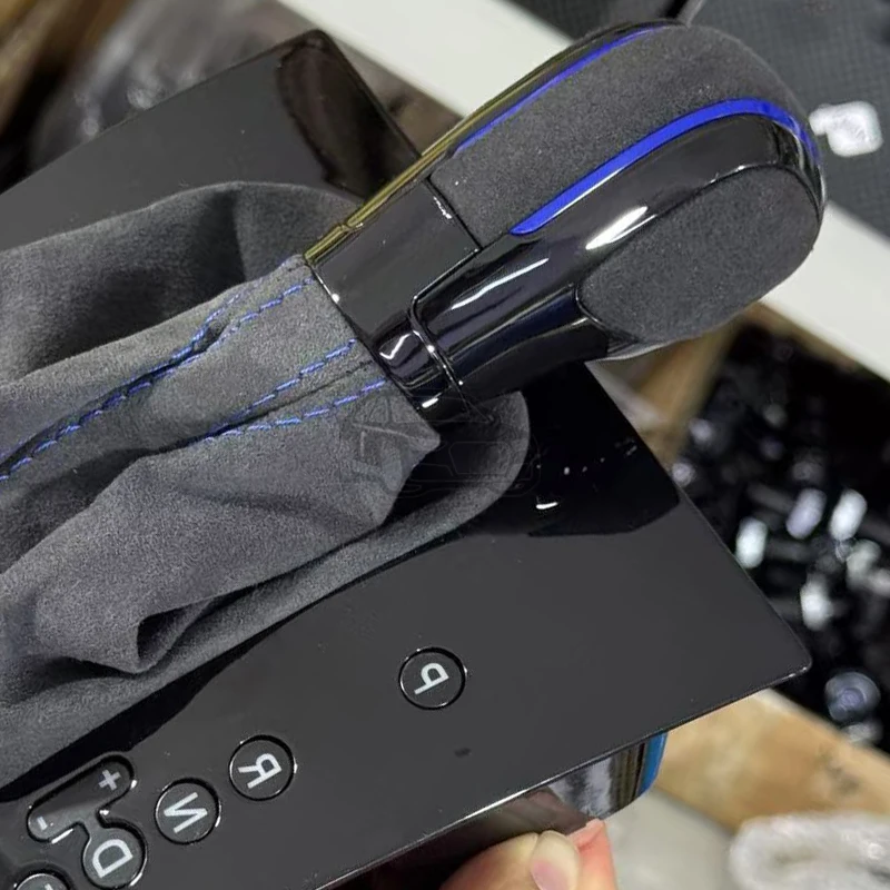 MK6 폭스바겐 골프 6 GTI DSG 변속기 노브에 적합, 새 정품 변속 레버 핸드볼(먼지 커버 포함)