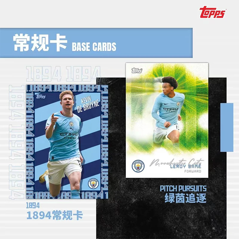 New 2025/26 Topps Manchester City Team Sets SEASON Collection Card Haaland Limited Signature