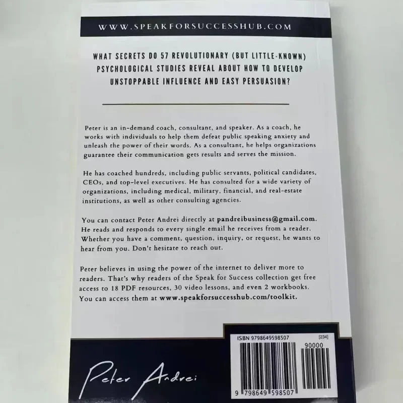 How Highly Effective People Speak by Peter Andrei How High Performers Use Psychology to Influence With Ease