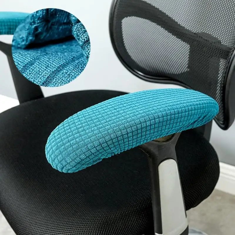 Pack of 2 Comfortable Armrest Protectors Features Elastic Designs for Stable Placement Reducing Arm 55KF