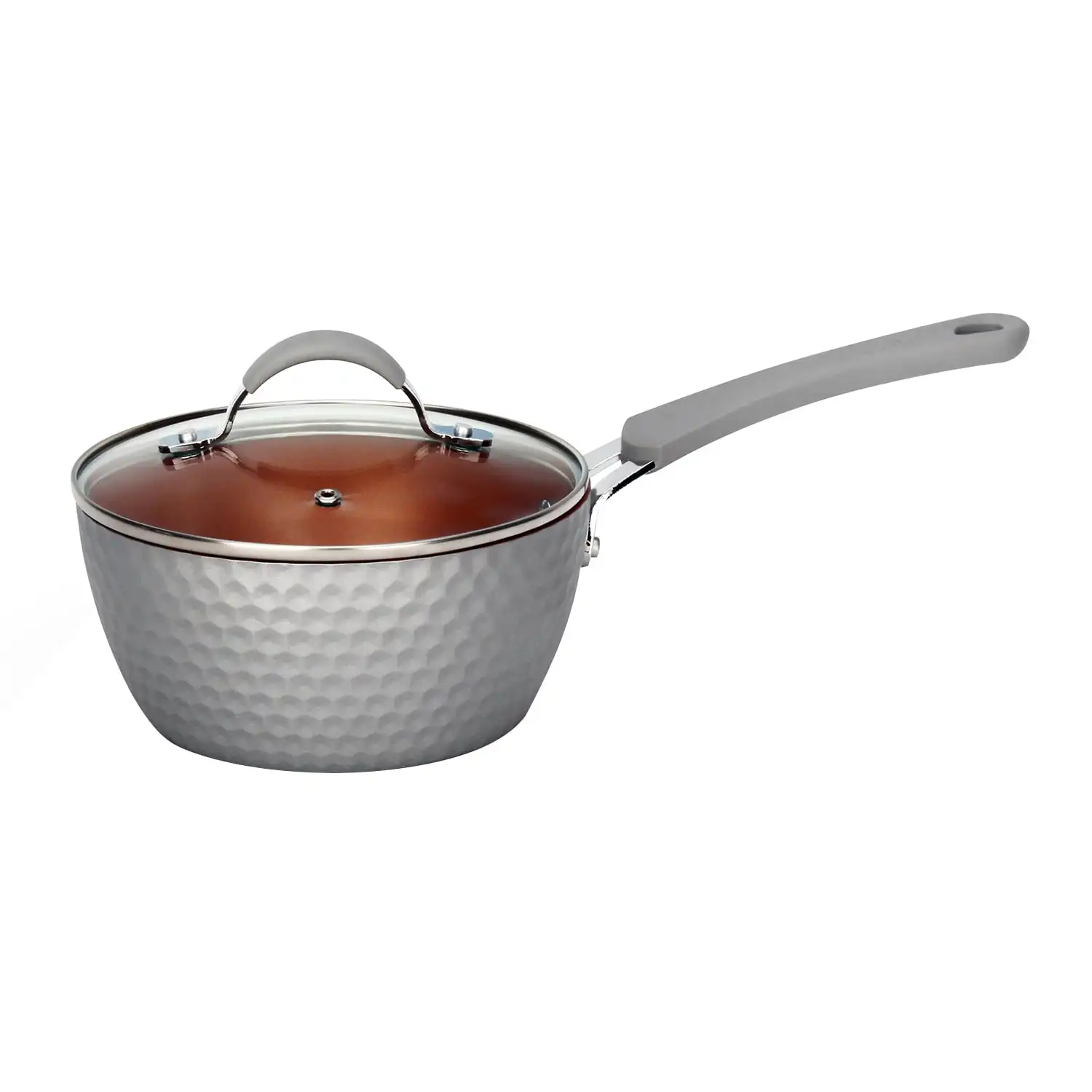 

Saucepan Pot W/ Lid Non-Stick High-Qualified Kitchen Cookware 1.7 Quart Works W/ Nccw11Gd