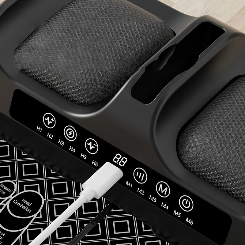 بساط تدليك القدمين القابل لإعادة الشحن للاستخدام المنزلي، مدلك القدم الكهربائي