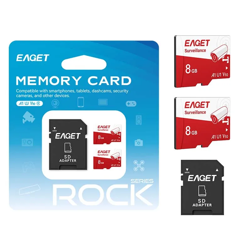 Eaget T11 Memory Card 8GB 16GB 32GB 64GB TF SD Card Class10 UHS-1 Flash Card Memory 64GB 32GB SD Card
