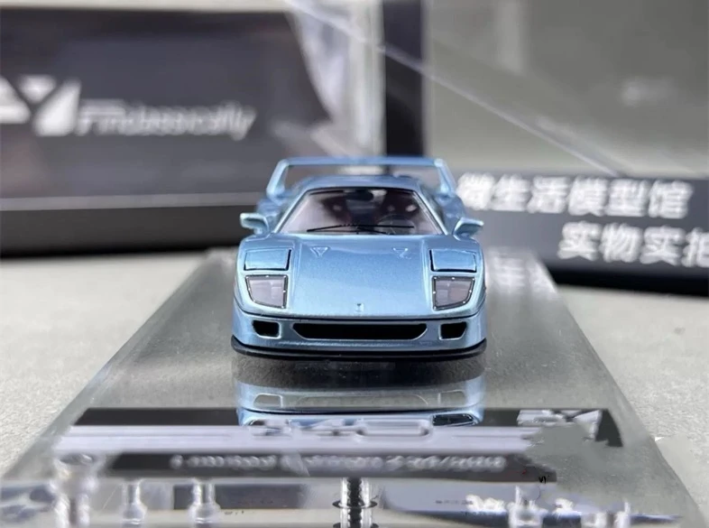 

Stocks Findclassically FY 1:64 F40 Diecast Model Car In 2025 Ice Blue Color