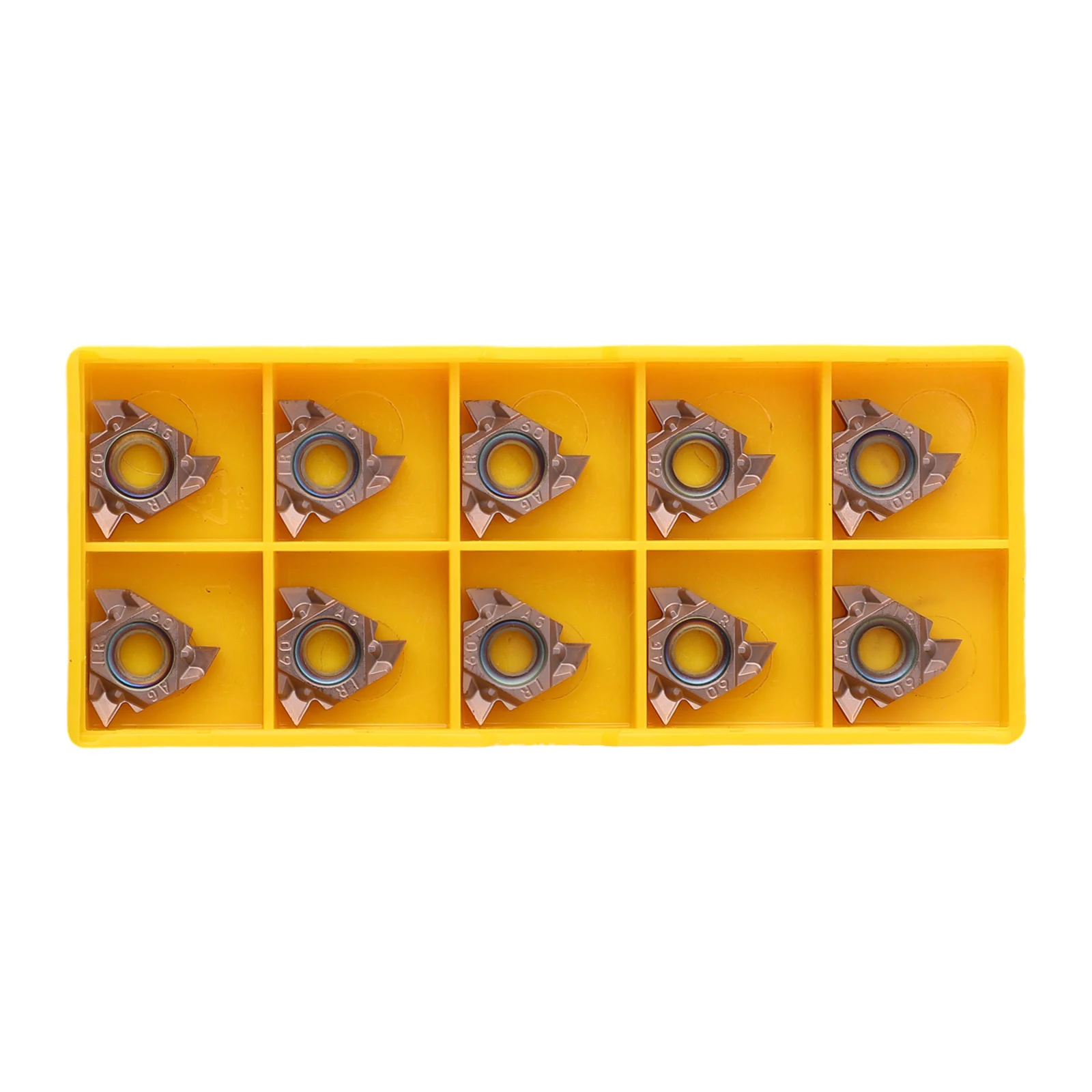 10pc 16IR AG60-S Carbide Inserts Threading Turning Cutting Tool Insert 15TF Indexable Insert Machinery Accessories Turning Tool