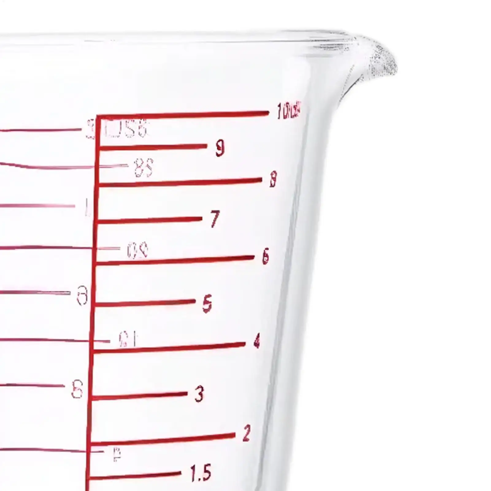 

Glass Measuring Cup Metric-imperial Measurement Jug With Scale Household Measuring Cup For Kitchen Baking Cooking Home Apartment
