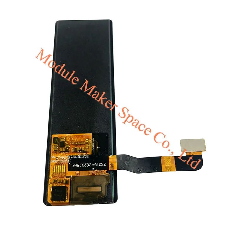 3.19 Inch AMOLED Display Assembly with Cover Glass, 262*928 Pixel On-Cell Touch Screen Panel, MIPI Interface, C06300 Driver