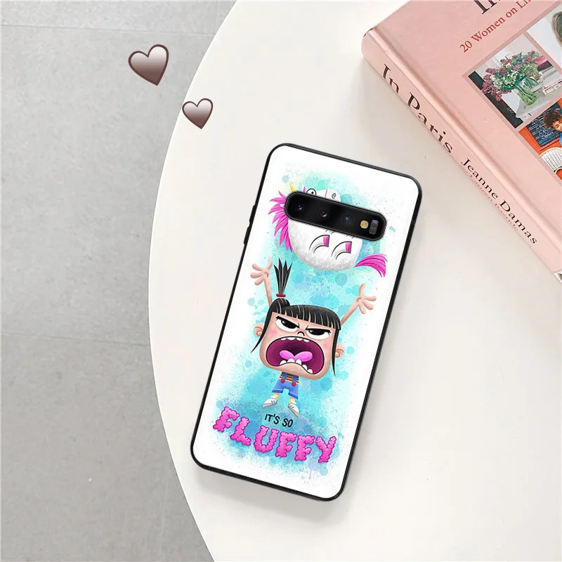 Phone Cases For Samsung Galaxy S23 Plus 5G S22 S21 S20 FE Ultra S10 Lite S9 S8 My Fluffy Unicorn Agnes Camera Protective Cover