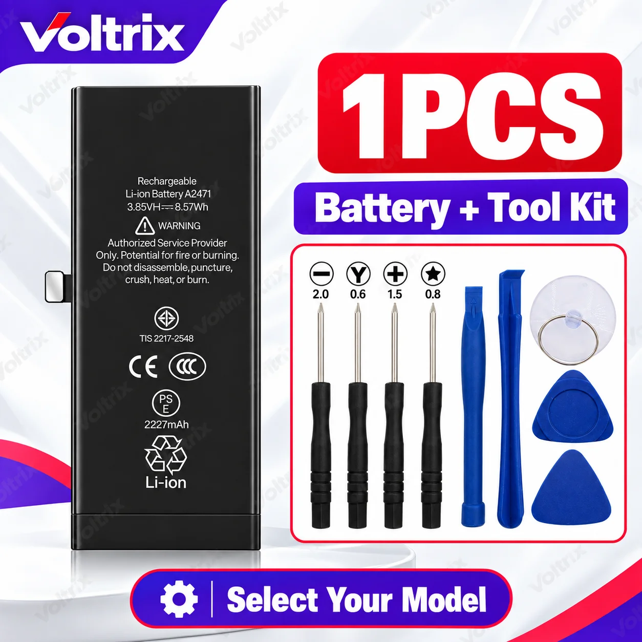 High Capacity Replacement Phone Battery for iPhone X XR XS XS Max 11 12 Mini 13 14 15 16, Lithium Battery Wholesale