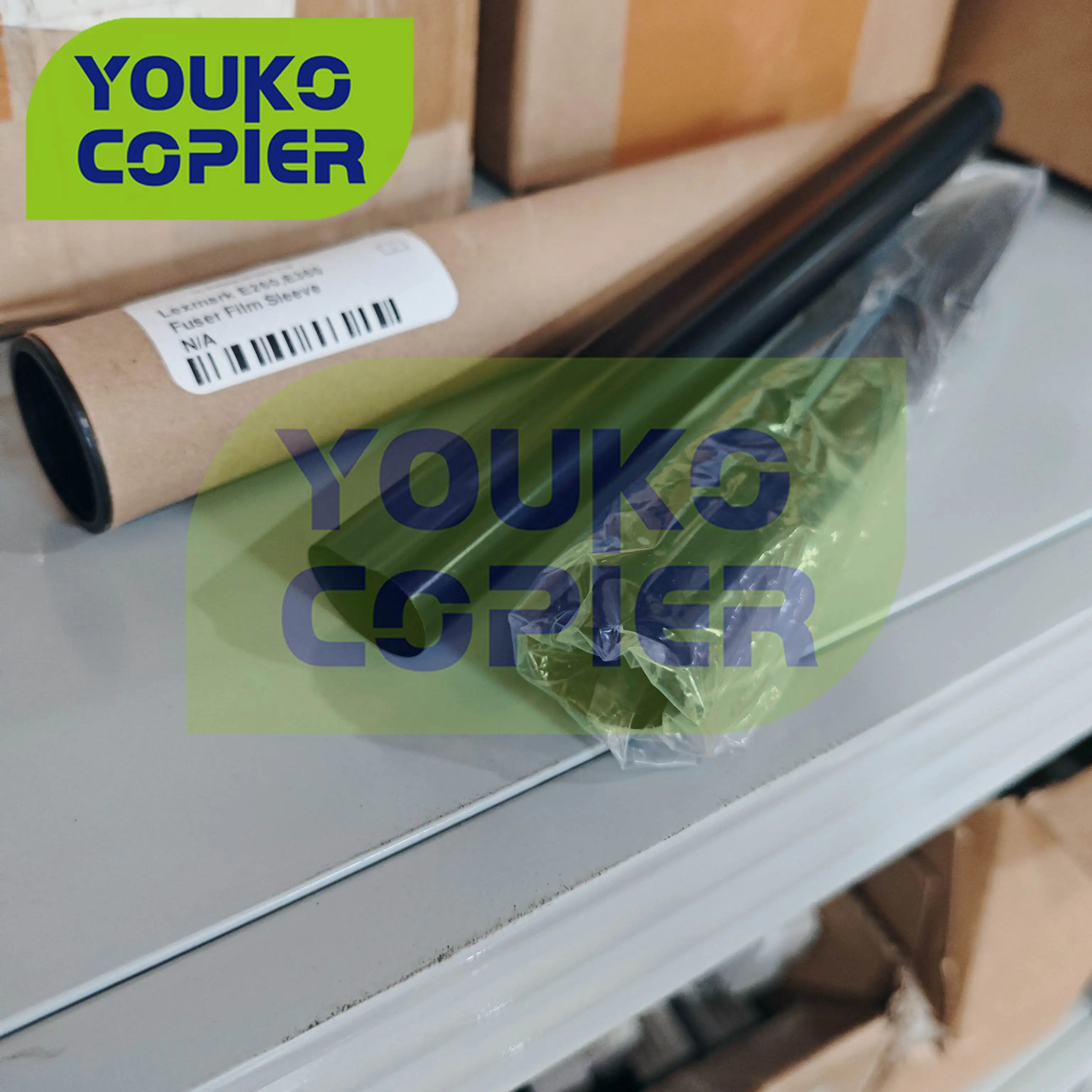 5pcs High Quality Fuser Film Sleeve Compatible support for LEXMARK E250 E260 E350 E352 E450 E460 MS310 MX310 410 510 511 Fixing