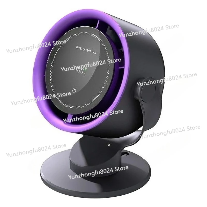 

New 100-speed High-speed Circulating Wind USB Charging Smart Desktop Fan Desktop Circulating Wall-mounted Fan