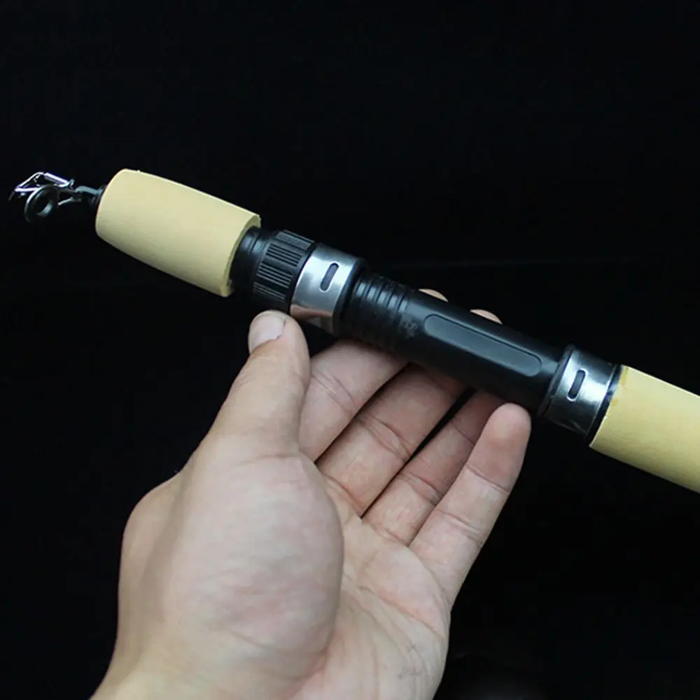 عالية الجودة قابل للسحب الجليد الصيد قضبان الشتاء الكربون الجليد الصيد القلم القطب الغزل المحمولة الجليد الصيد رود الشتاء #3