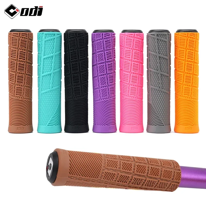 

ODI Silicone Bike Handlebar Grips MTB Anti Slip Bicycle Handlebar Cover Shock Absorbing Mountain Folding BMX Cycling Handle Cuff