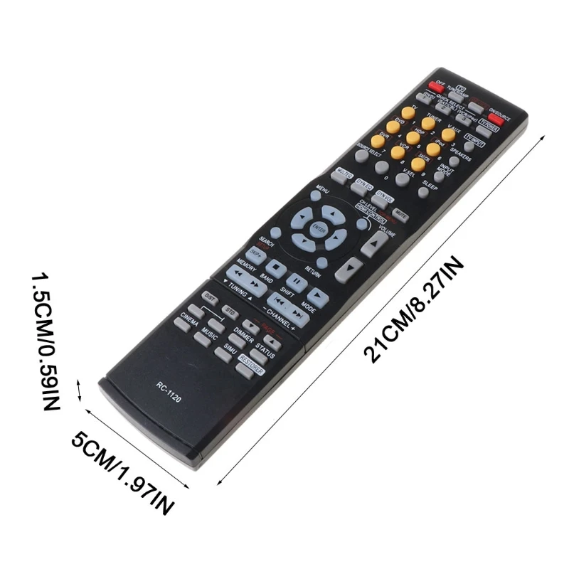 Remplacement télécommande pour RC-1120 RC1120 pour téléviseur