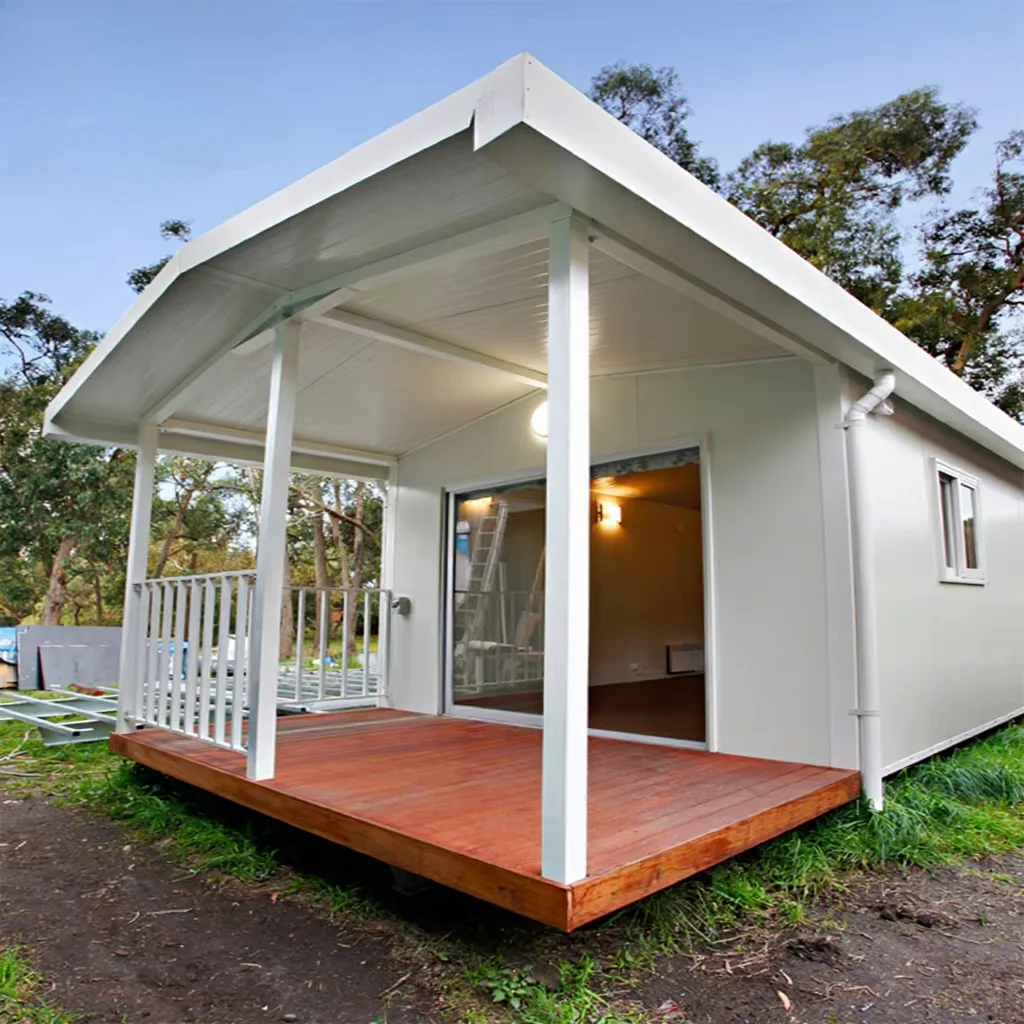 Casa Contenedor Prefabricada Personalizada, Pequeña Tienda, Oficina Móvil, Casa Prefabricada Modular, Casa Portátil de 2, 3 y 4 Dormitorios