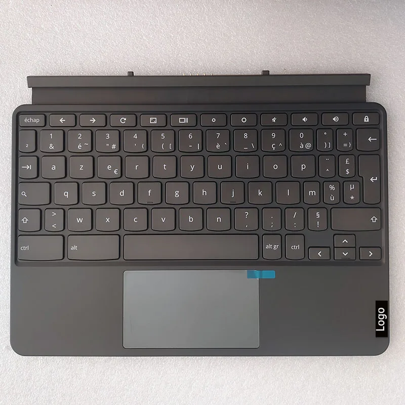 Imagem -03 - Teclado Portátil para Ideapad Teclado Original para Ct-x636f Dual Chromebook 10.1 Cros Tab10 Layout do Reino Unido Novo fr Francês