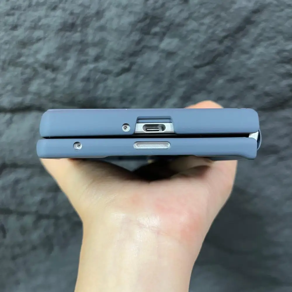 Einfarbige Scharnierschutz-Handyhülle für Samsung Galaxy Z Fold 8Ultra Fold8 7 6 Unsichtbare Halterung Stoßfeste Schutzhülle – Detail 16
