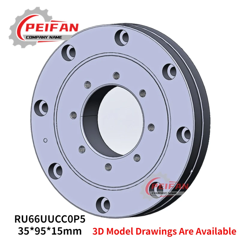 Imagem -06 - Rolamento de Rolo Transversal Automático Junta de Braço Giratório Rolamento de Mesa Giratória 10 mm 20 mm 25 mm 35 mm Ru28 Ru42 Ru52 Ru66 1pc