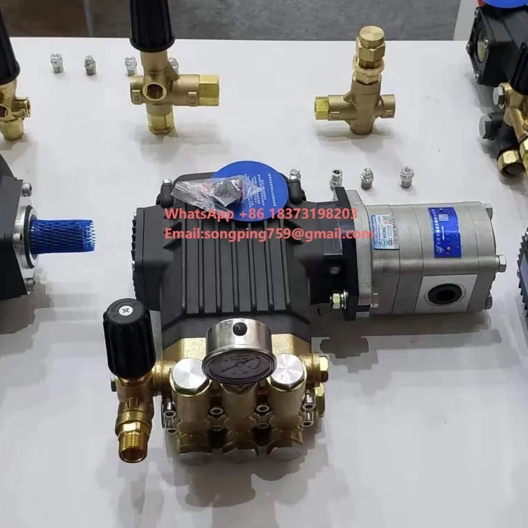 

GTM 15LPM Triplex Plunger Pump 230BAR Hydraulic Motor with Piston Structure 230BAR Hydraulic Motor PLUNGER PUMP