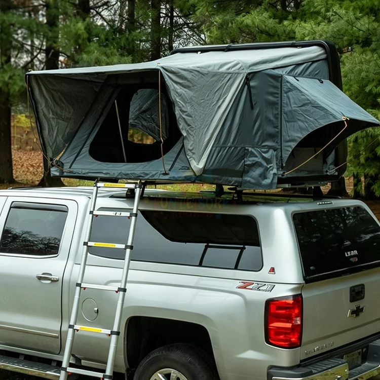 Roof Top Tent Car 4 Person Dachzelte 4-Season Car Rooftop Tent Hard Shell 4 Person Canopy Single Layer Polyester Roof Tent