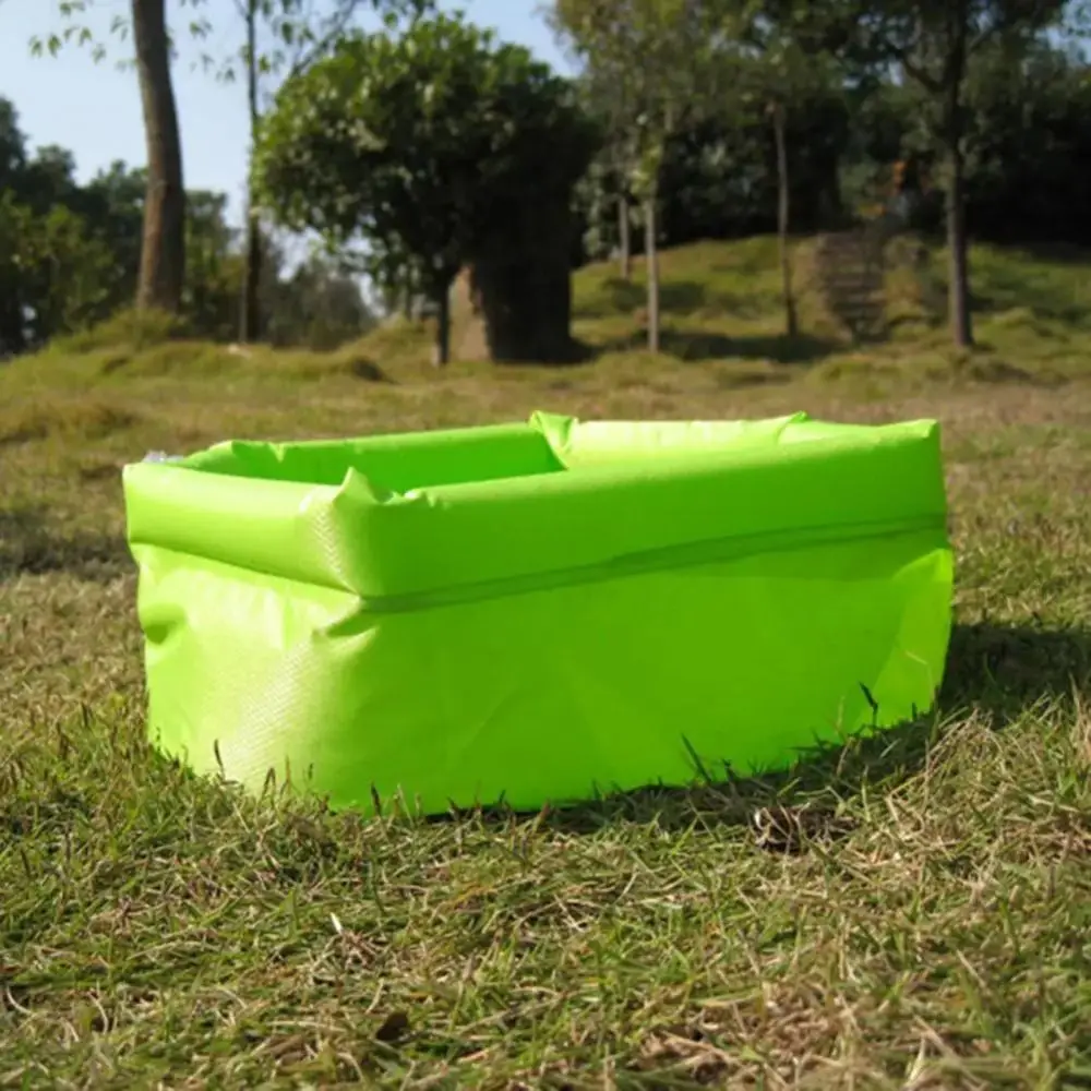 Pump Quickly Inflatable Basin Feet Soaking Flexibility Camping Water Bucket Water Storage Folding Inflatable Washing Bucket