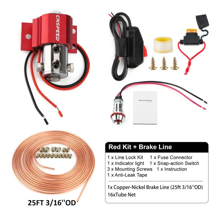 Variant: Red with brake pipe