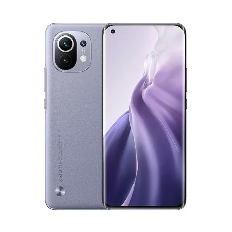 Xiaomi 11 5g smartphone cpu snapdragon 888 4500mah capacidade da bateria 108mp câmera celular hyperos 1.0 telefone usado sem carregador