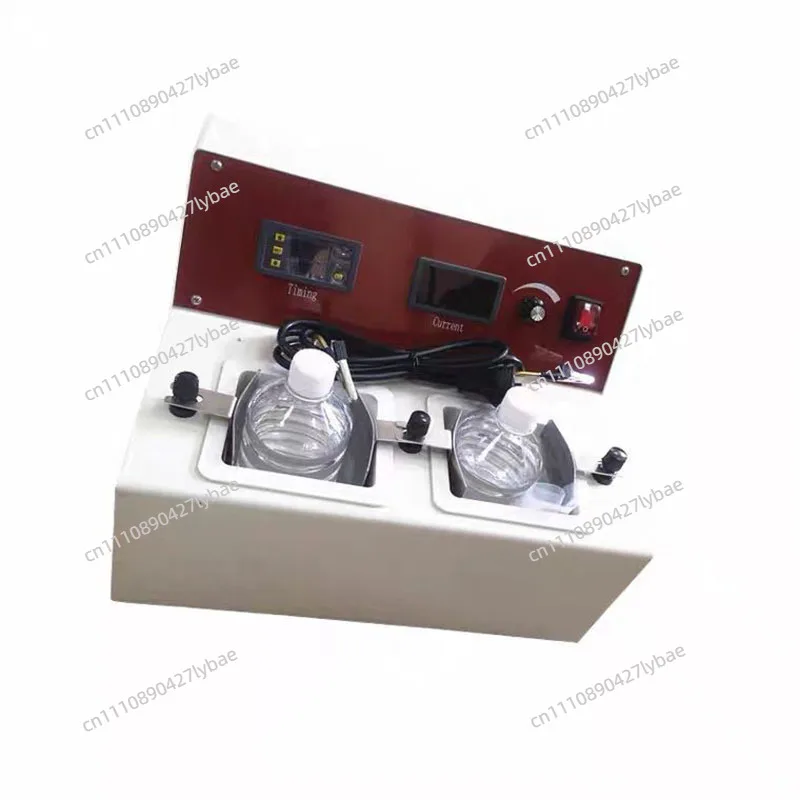 Surprise Price 250W Two Groove Electropolisher Dental Electrolytic Polishing Machine with Two Water Baths Stainless Steel Mac