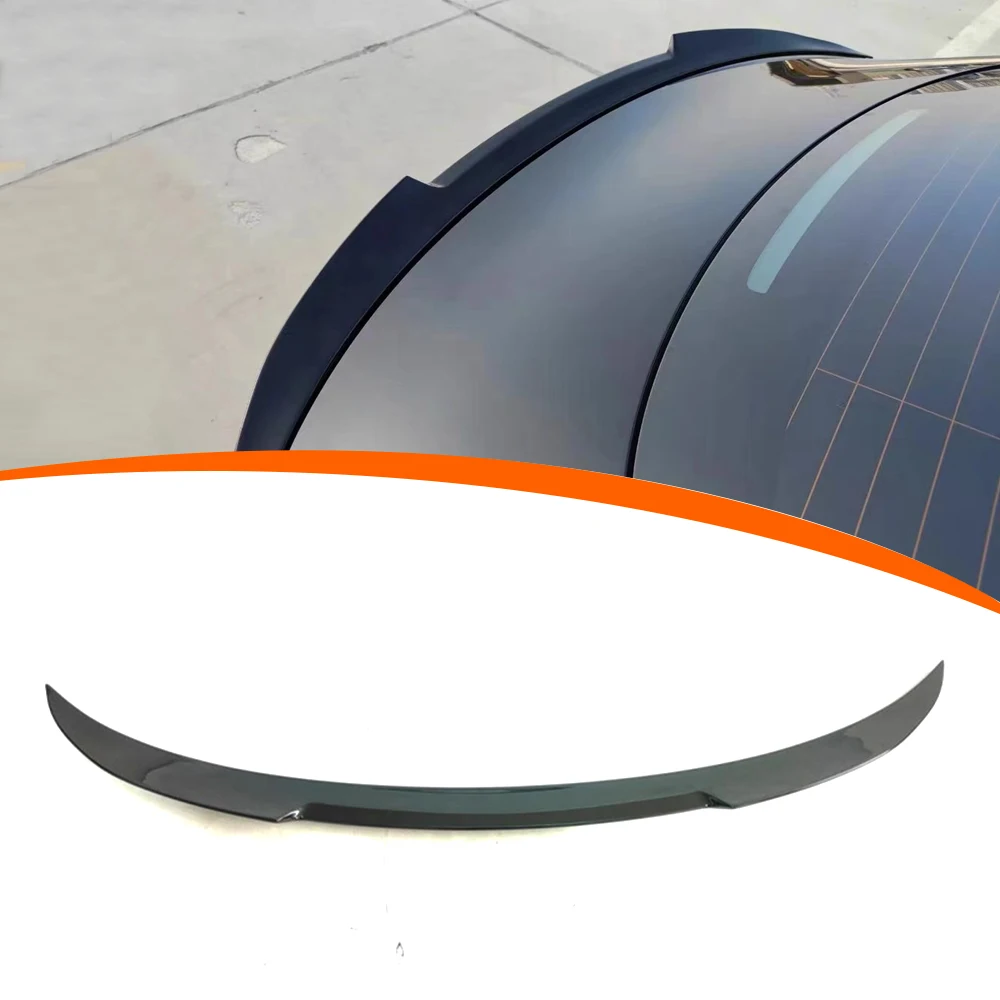 

High Quality Model 3 Performance Carbon Fiber Rear Wing Body Kit ABS Bright Black Upgrade Car Accessories for Model 3