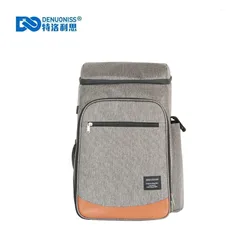 DENUONISS-mochila de gran capacidad para pícnic al aire libre, bolsa térmica de EVA, gruesa, impermeable y a prueba de fugas, para acampar