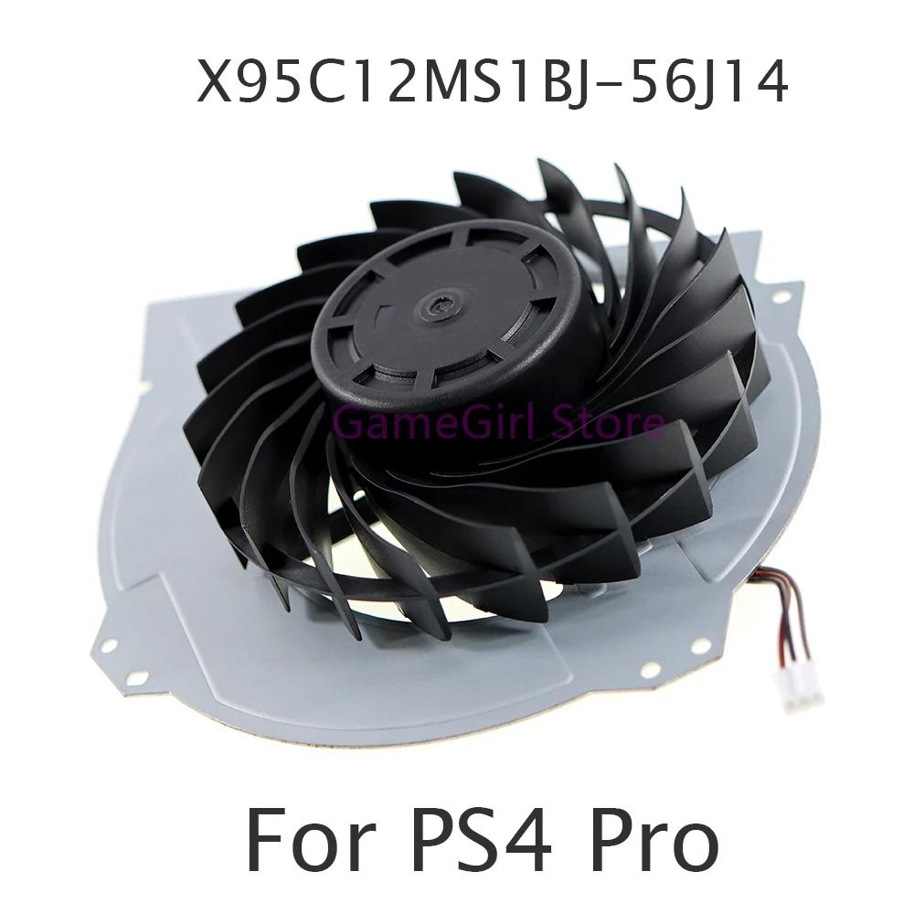 10pcs For Playstation 4 PS4 Pro Console OEM CPU X95C12MS1BJ-56J14 Heat Sink Internal Cooling Fan