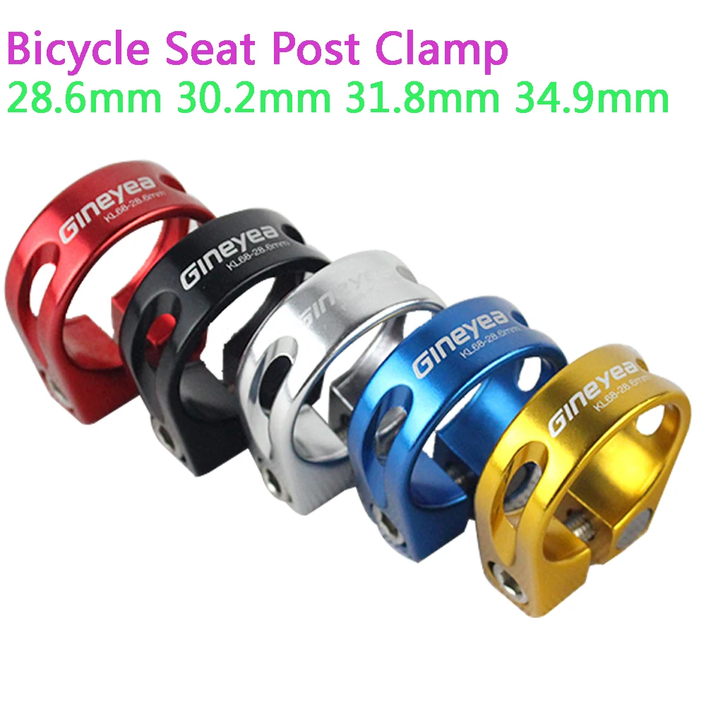 

Alloy Road Bicycle Seat Post Clamp 28.6mm/30mm/30.2mm/31.8mm/34.9mm Seat Pipe Clamp MTB Bike Seatpost Clamps