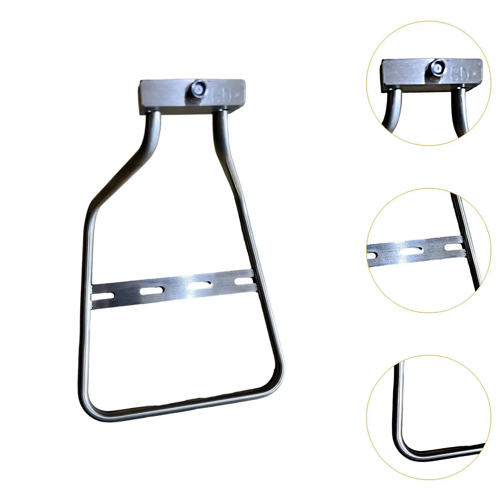 

Bike Rear Cargo Rack Strong Load Capacity Replacement Sturdy Bicycle Carrier