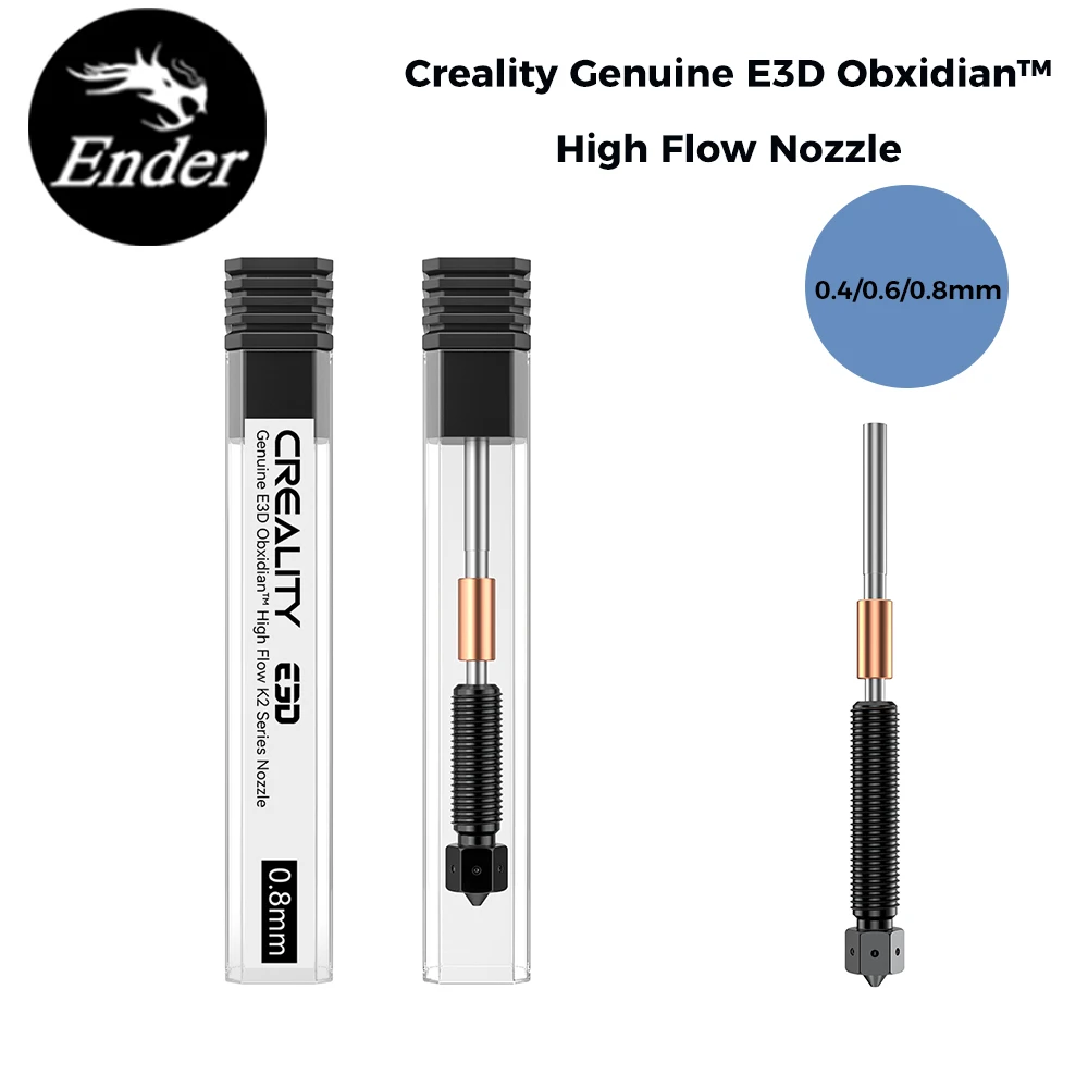 Creality Genuine E3D Obxidian β’ Π£Π·Π΅Π» ΡΠΎΠΏΠ»Π° Ρ Π²ΡΡΠΎΠΊΠΈΠΌ ΡΠ°ΡΡ
ΠΎΠ΄ΠΎΠΌ ΡΠ΅ΡΠΈΠΈ K2 Π΄Π»Ρ Π΄Π΅ΡΠ°Π»Π΅ΠΉ 3D-ΠΏΡΠΈΠ½ΡΠ΅ΡΠ° K2 Plus Creality Hi 0,4 ΠΌΠΌ/0,6 ΠΌΠΌ/0,8 ΠΌΠΌ Creality Genuine E3D Obxidian β’ Π£Π·Π΅Π» ΡΠΎΠΏΠ»Π° Ρ Π²ΡΡΠΎΠΊΠΈΠΌ ΡΠ°ΡΡ
ΠΎΠ΄ΠΎΠΌ ΡΠ΅ΡΠΈΠΈ K2 Π΄Π»Ρ Π΄Π΅ΡΠ°Π»Π΅ΠΉ 3D-ΠΏΡΠΈΠ½ΡΠ΅ΡΠ° K2 Plus Creality Hi 0,4 ΠΌΠΌ/0,6 ΠΌΠΌ/0,8 ΠΌΠΌ