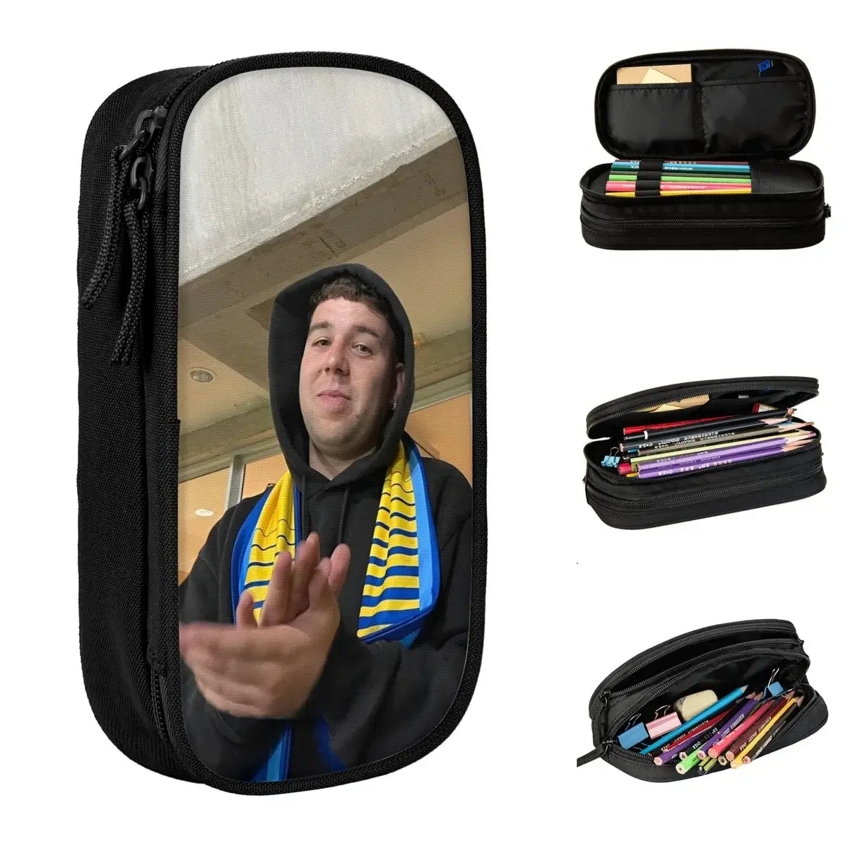 

Милый рэпер QUEVEDO Испания пеналы пеналы коробка для ручек для студентов большая сумка для хранения студентов школьные подарки канцелярские принадлежности