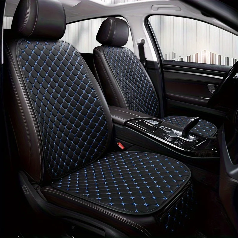 

Car cushion supplies four seasons universal star leather embroidered cushion wear-resistant non-slip cushion seat