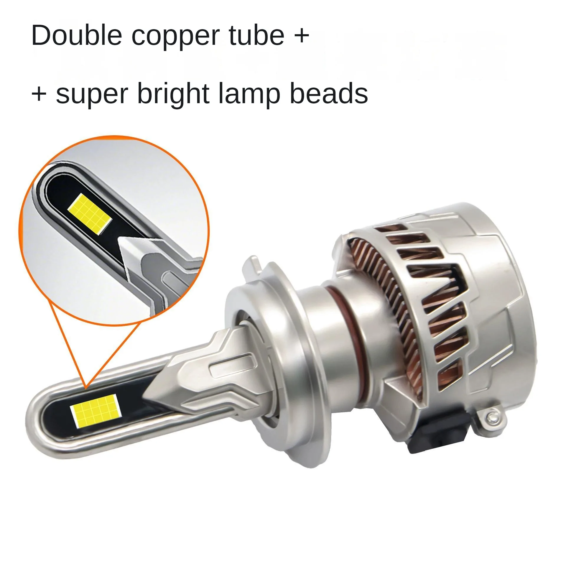 

Комплект из 2 светодиодных ламп H7/H11/H8/9005 для фар, суперяркие, 6000K, автомобильные лампы, сверхъяркие, Plug and Play, простая установка