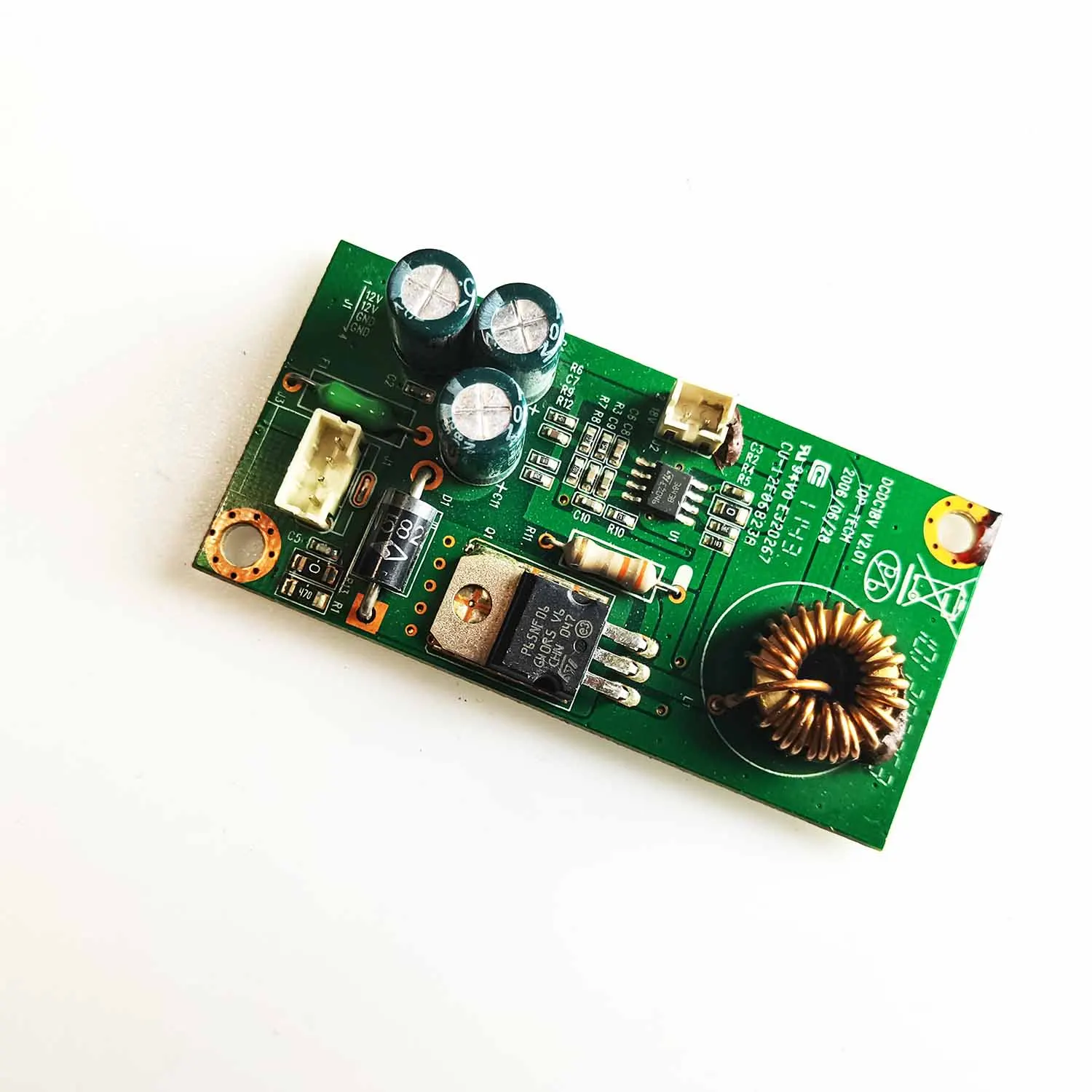 Barra de alto voltaje LED E320267 CU-12E06823A, placa de corriente constante, DCDC18V V2.01, TOP-TECH