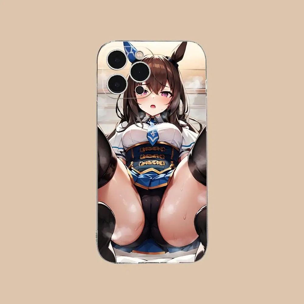 JK زي مدرسي فتاة جراب هاتف آيفون 16 15 14 13 12 11 X XR XS 8 6 Pro Max Plus صغير واضح اللون واقية فاخرة