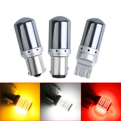 2PCS 3014 144SMD CANBUS 1156 P21W BA15S PY21W BAU15S LED Bulbs T20 7440 W21W W21/5W 7443 Turn Signal Lights Reserve Brake Lamp