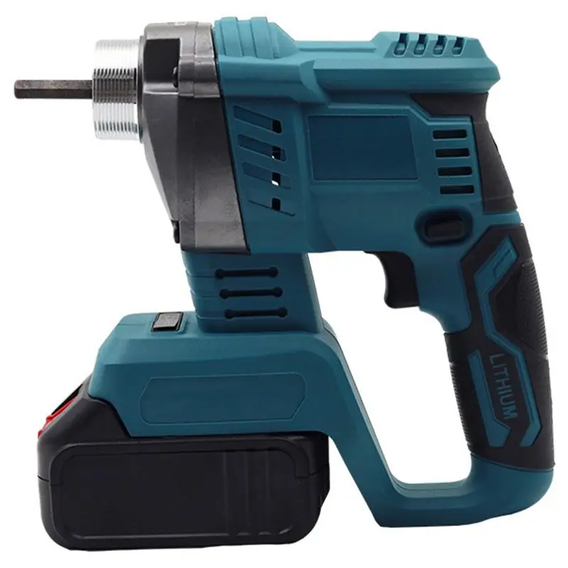 Abmo 18v misturador sem fio compactador vibrador 3-em-1 ferramenta de guerreiro de concreto para cimento sem bateria incluída para