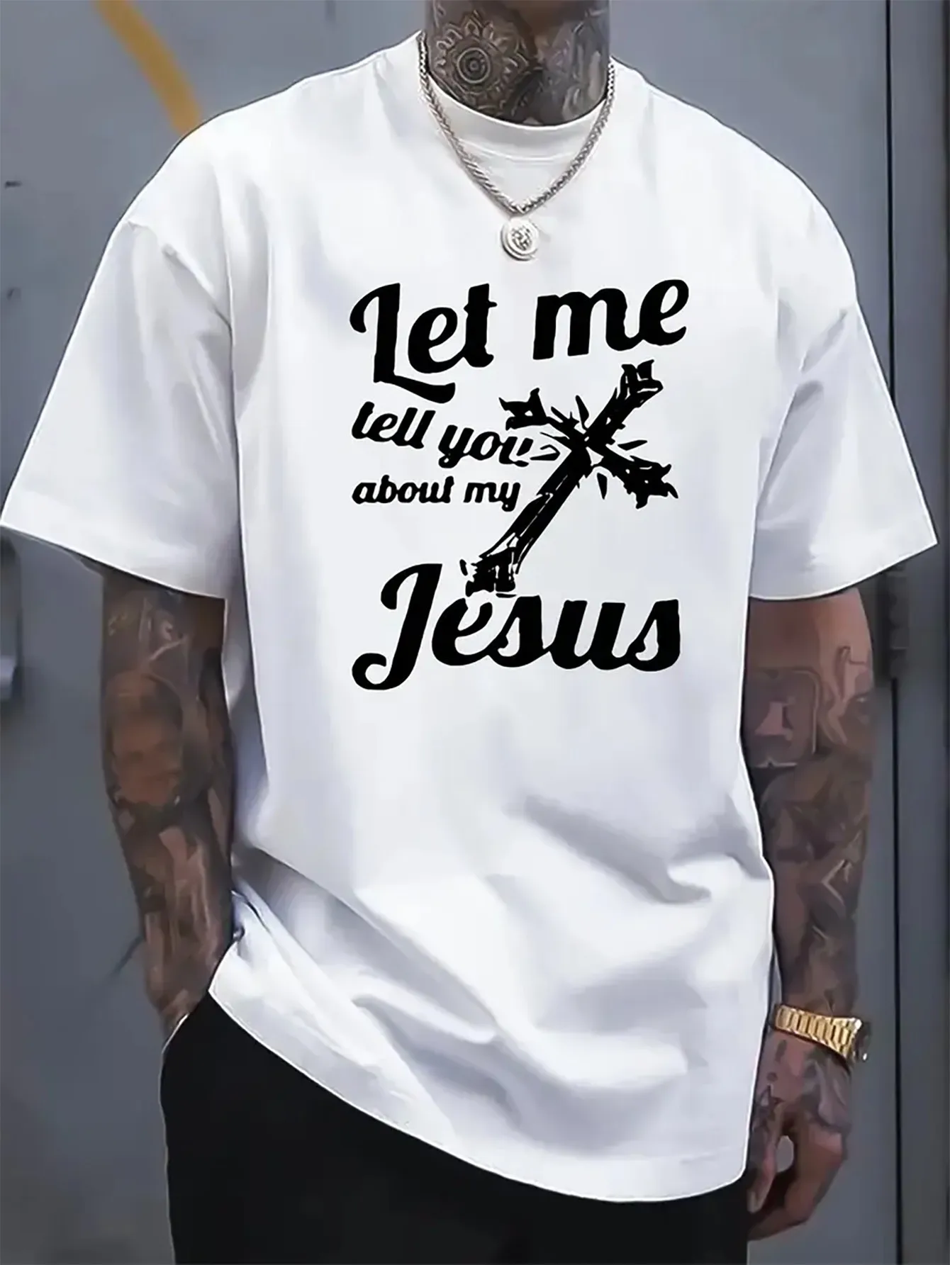 

Men's Casual Round Neck Suitable for Outdoor Activities, Sportswear, Summer Short Sleeved T-shirt Oversized T Shirt