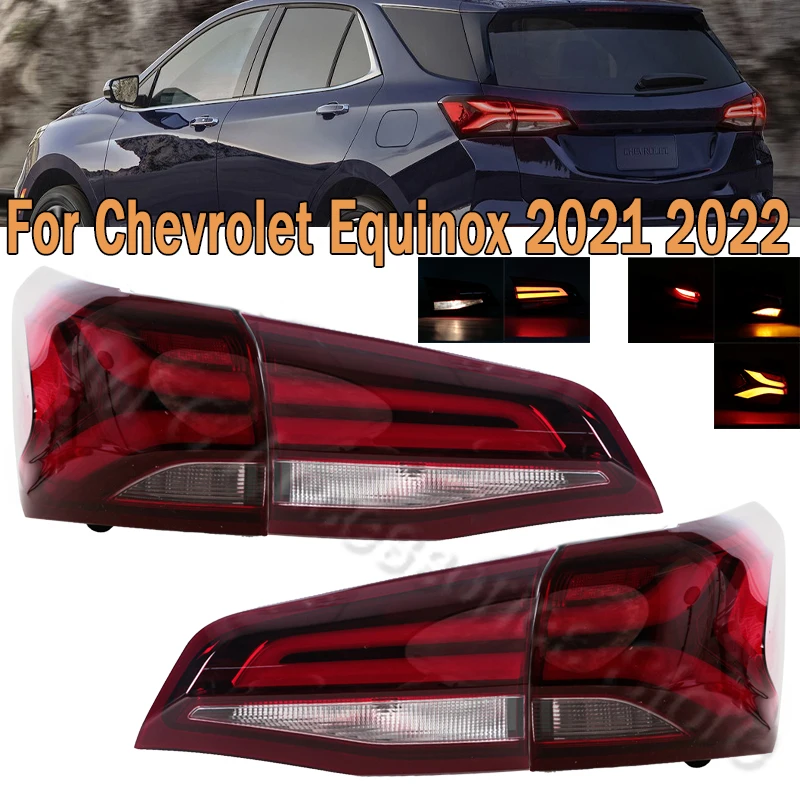 Car Tail Light Assembly Rear Turn SIgnal Light Brake Lamp Reversing Lamp For Chevrolet Equinox 2021 2022 2023 85132581 85132591