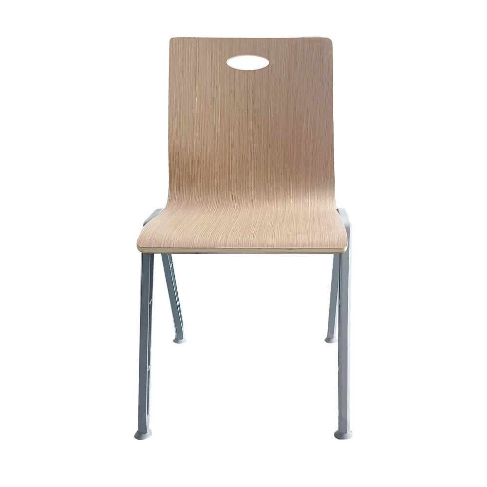 

Library reading chair Installation-free panel Modern simple restaurant Fast food chair