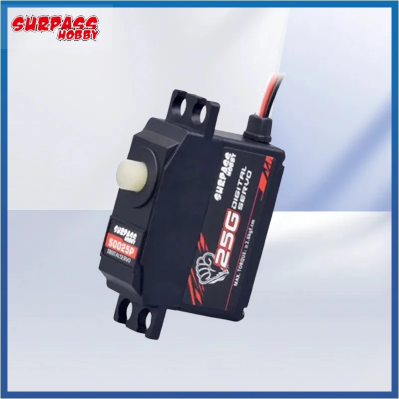 SURPASS HOBBY 25 г S0025P Пластиковый сервопривод 2,3 кг Цифровой сервопривод для 1/12 RC автомобиля Самолета RC Лодка Робот RC Модель