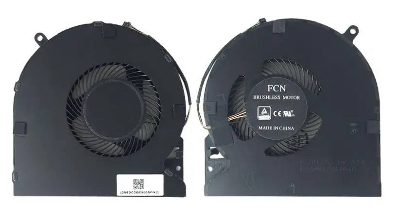 Imagem -03 - Ventilador de Refrigeração de Cpu para Razer Blade15 Rz0902886 Rz09-0330 Série Ventilador Refrigerador de Laptop Dfs5k 121144645 Fndy Dc5v 05a Novo