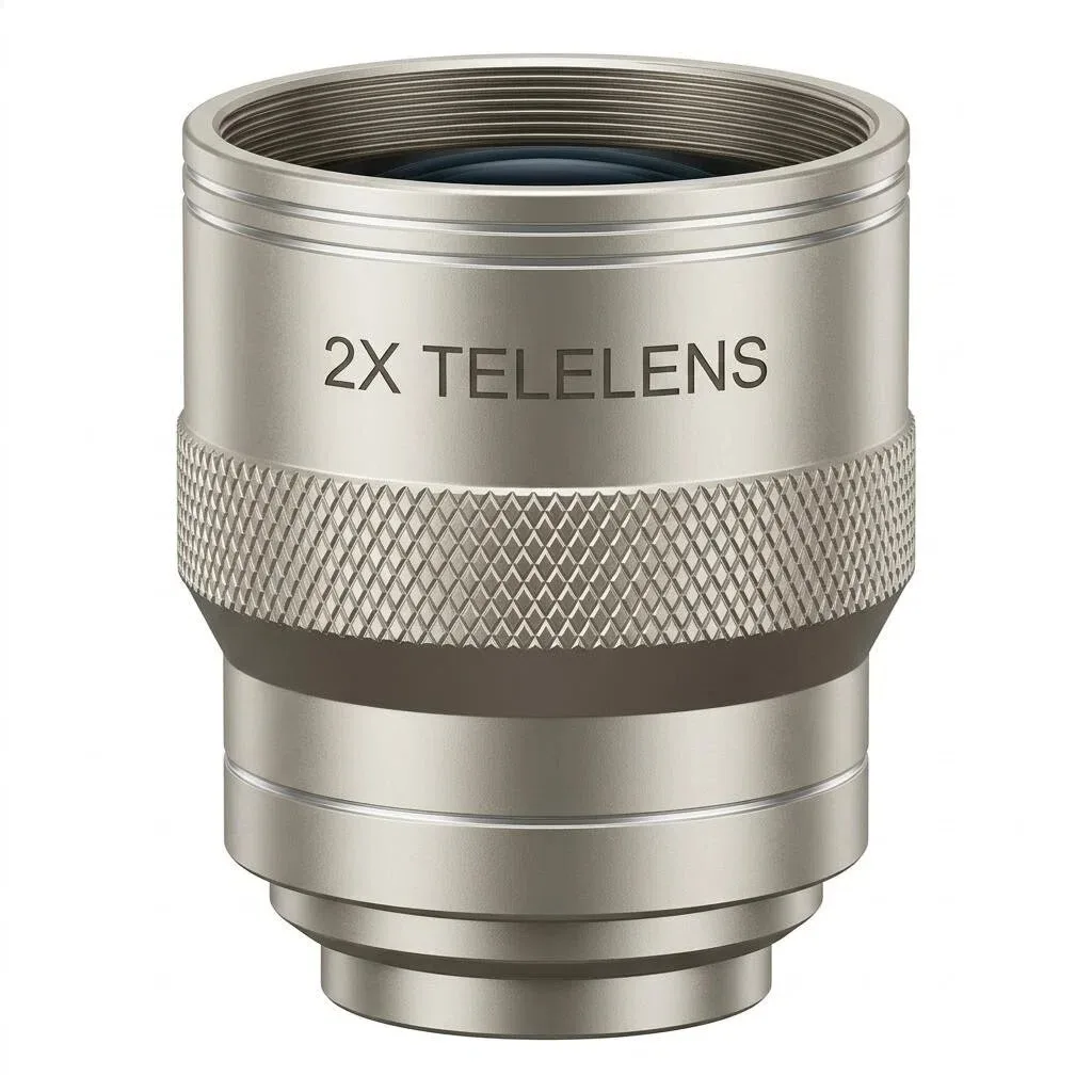 2X Telephoto Lens Mobile Phone External Camera Lens HD Zoom Macro Lens Concert Photography Accessory