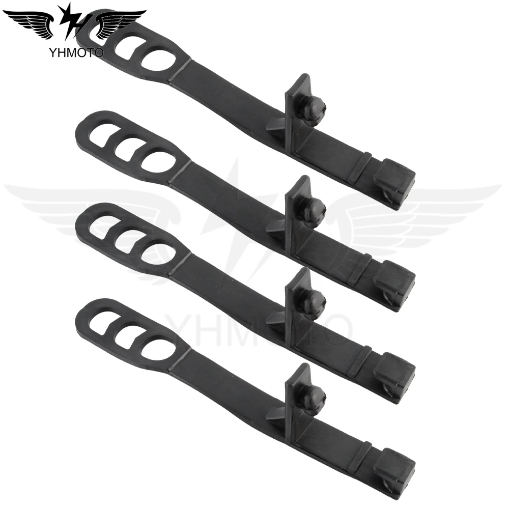 

4pc Motorcycles Headlight Rubber Straps Off-road For Universal All Dual Sport Motorcycles Dirt Bikes Naked Motor